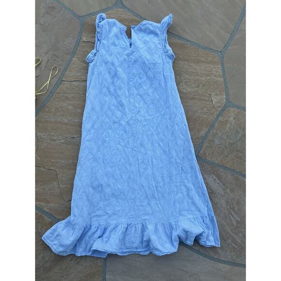 THML Light Blue Flutter Sleeves Dress, Sz Small LS - Picture 3 of 3